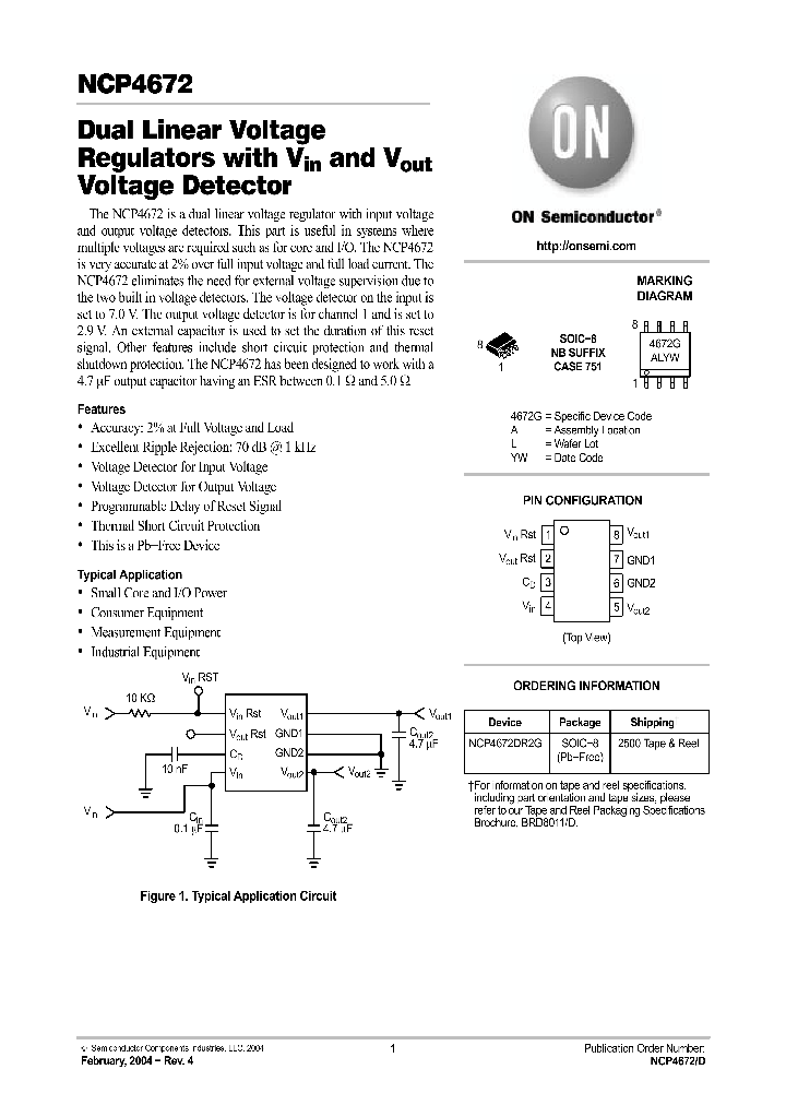 NCP4672DR2G_1287808.PDF Datasheet