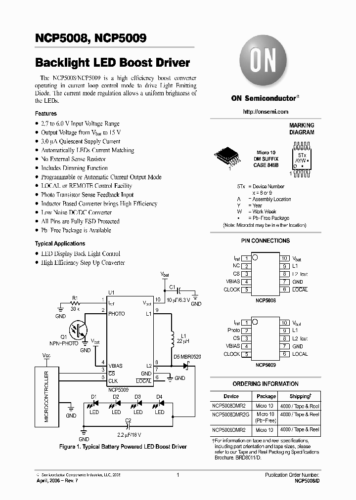 NCP5008DMR2_1093325.PDF Datasheet