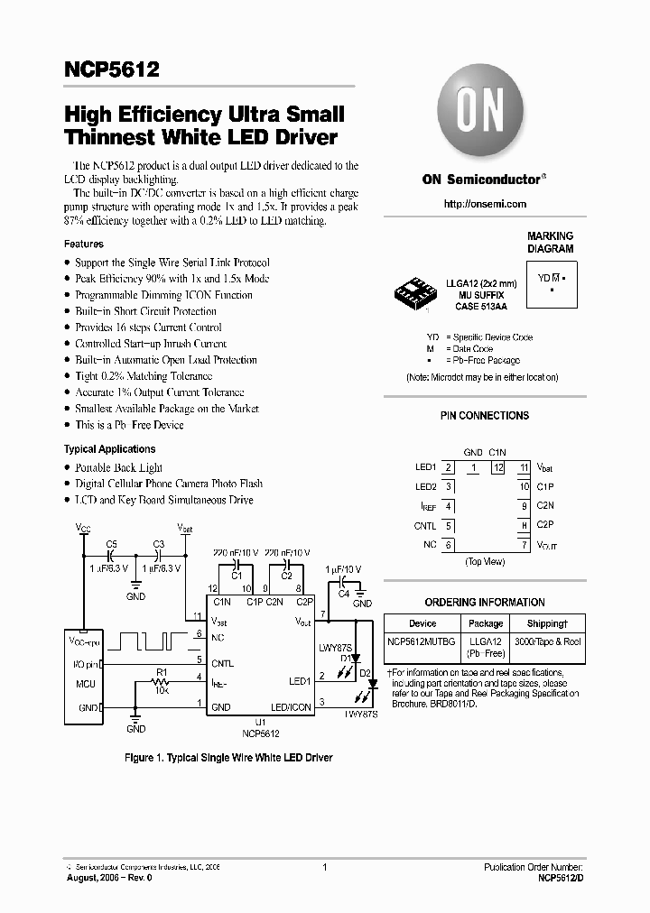 NCP5612MUTBG_667266.PDF Datasheet