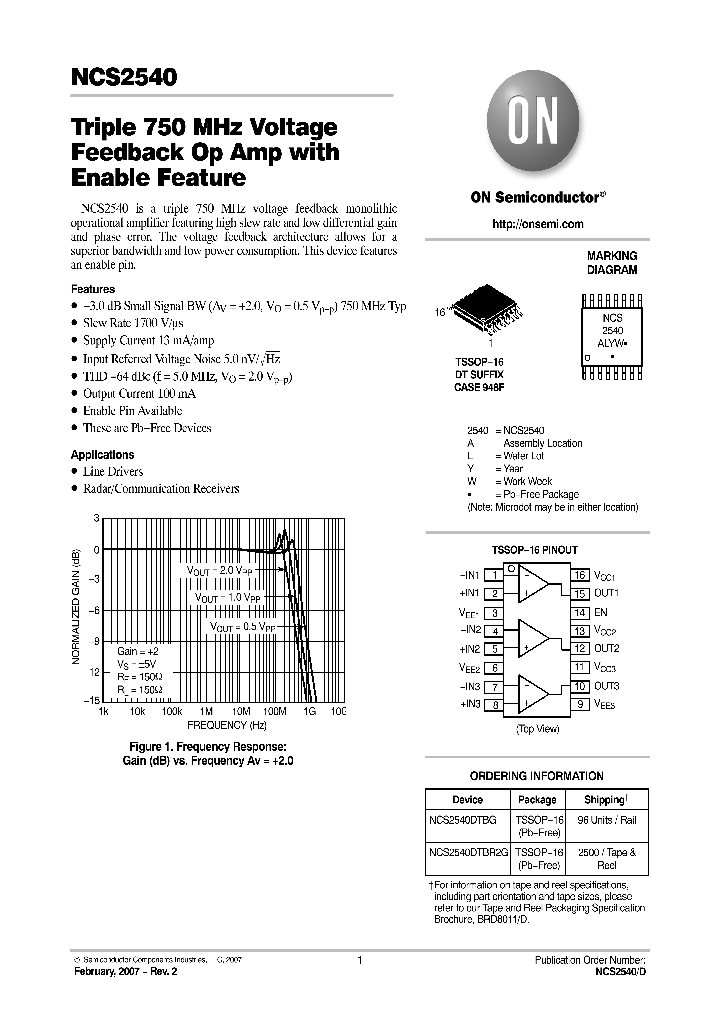NCS2540DTBG_1110395.PDF Datasheet