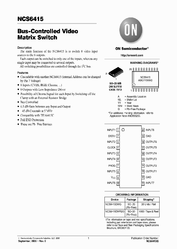 NCS6415DWG_1109404.PDF Datasheet