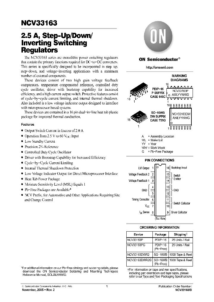 NCV3316305_742795.PDF Datasheet