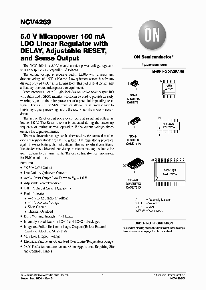 NCV4269D1R2_1089393.PDF Datasheet