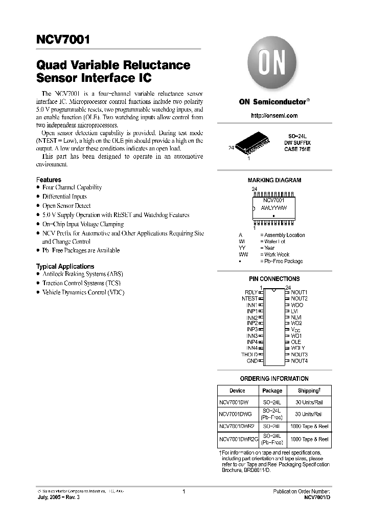 NCV7001DWR2G_1119483.PDF Datasheet