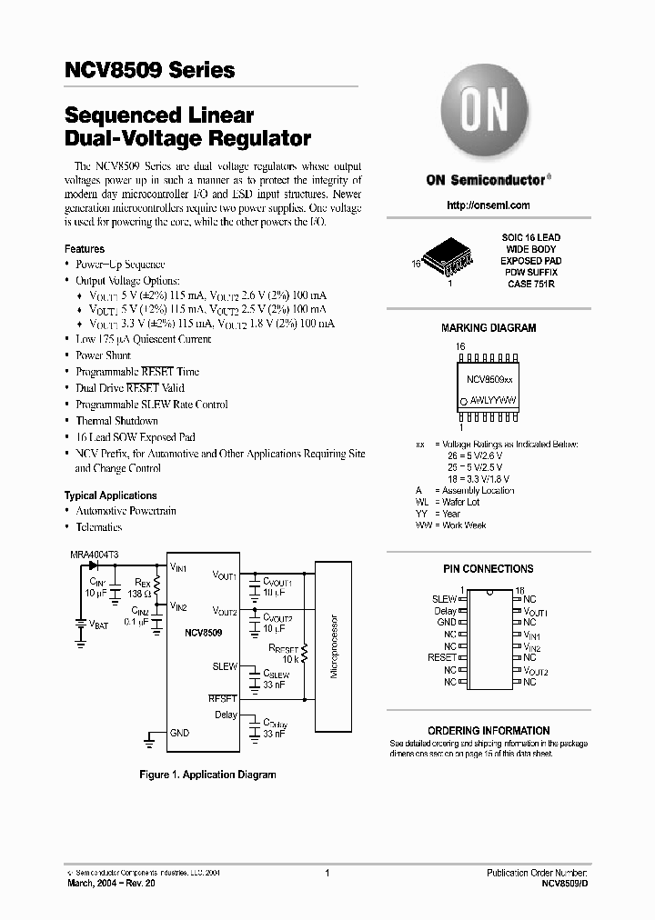 NCV8509PDW18_1119010.PDF Datasheet