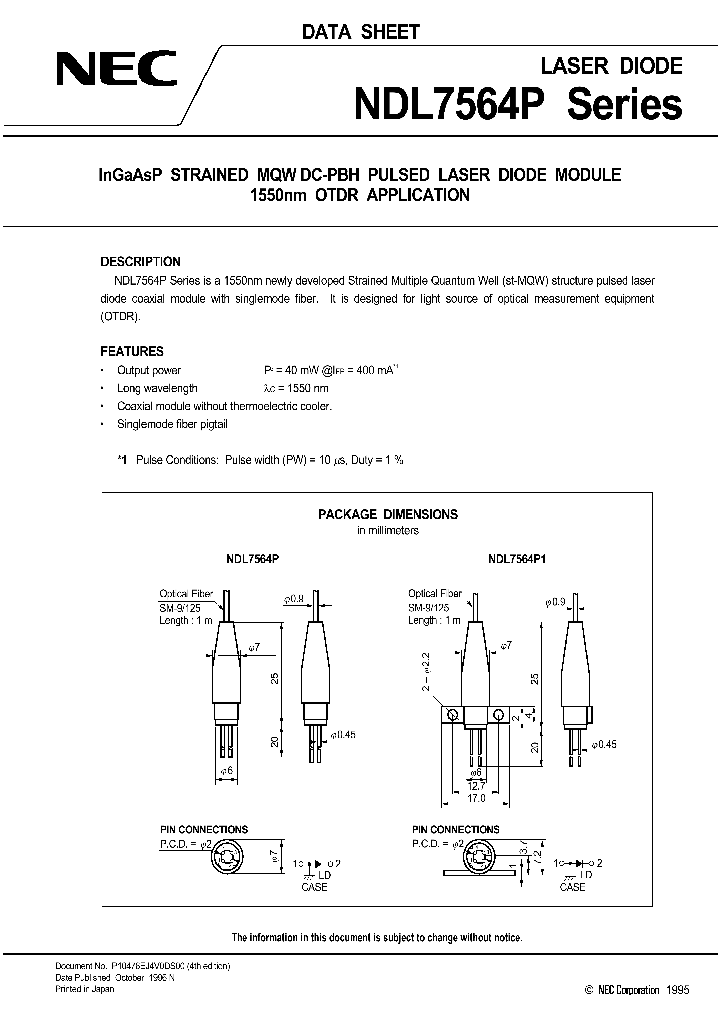 NDL7565P1_1288110.PDF Datasheet