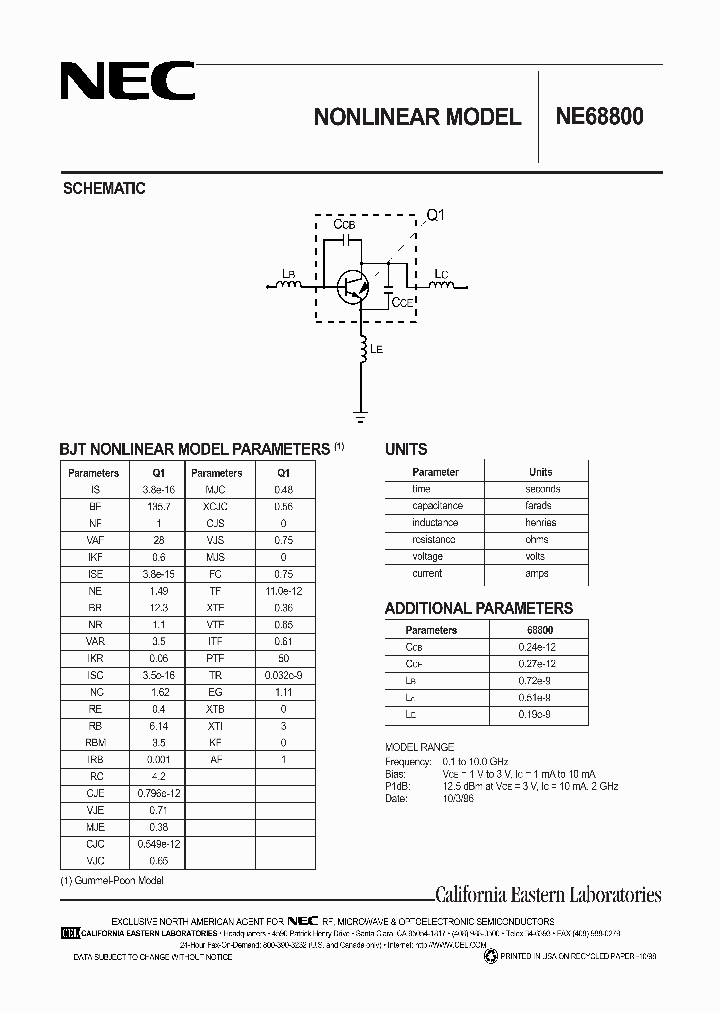 NE68800_1288377.PDF Datasheet