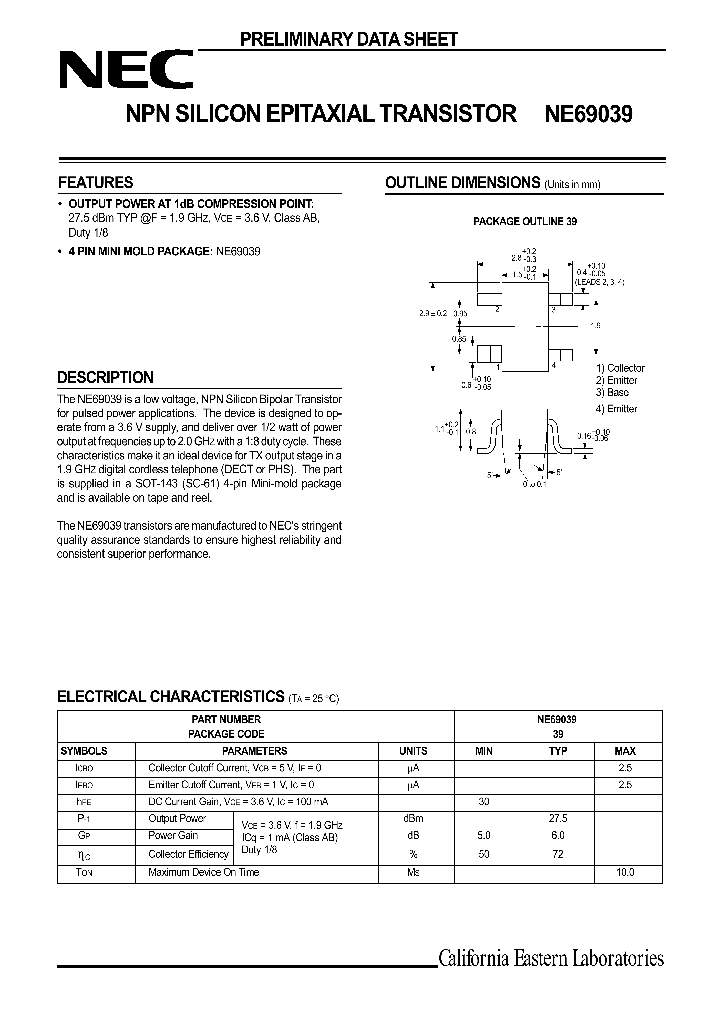 NE69039-T1_1288385.PDF Datasheet