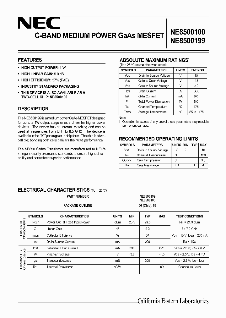NE850010000_1170423.PDF Datasheet