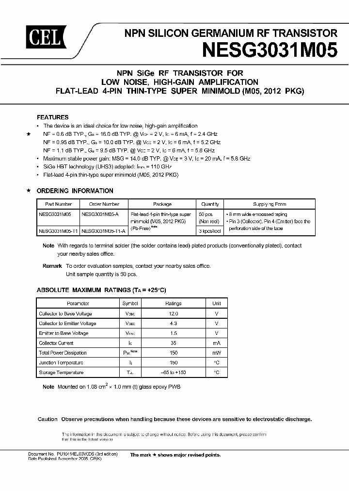 NESG3031M05-T1_1288461.PDF Datasheet