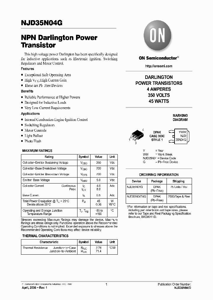 NJD35N04T4G_761163.PDF Datasheet