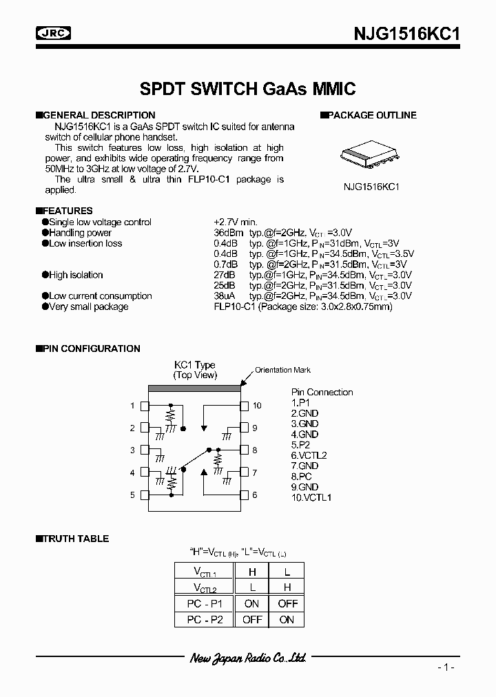 NJG1516KC1_1288623.PDF Datasheet