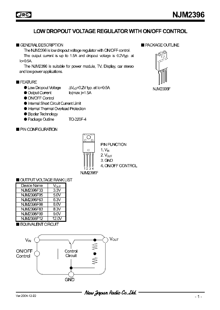 NJM2396_1288854.PDF Datasheet