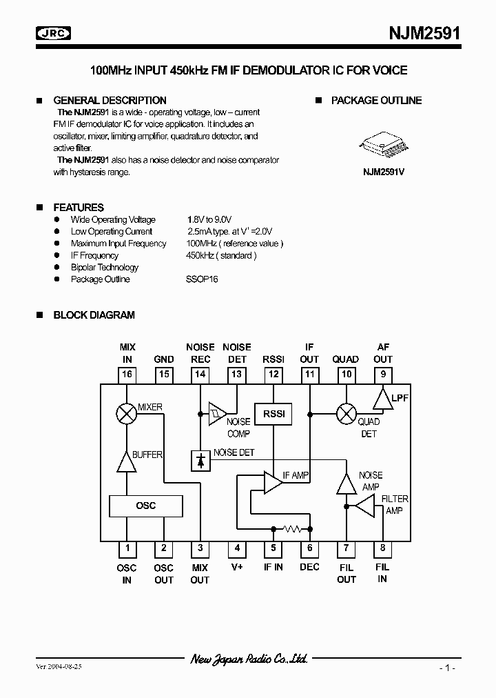 NJM2591V_1288897.PDF Datasheet