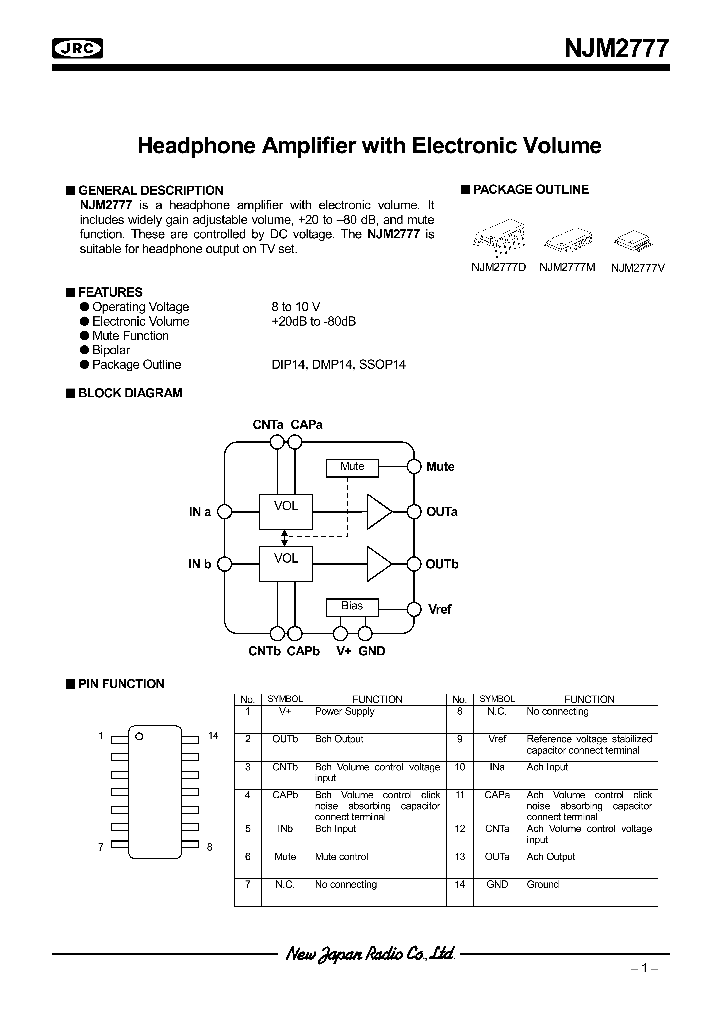NJM2777V_1288938.PDF Datasheet