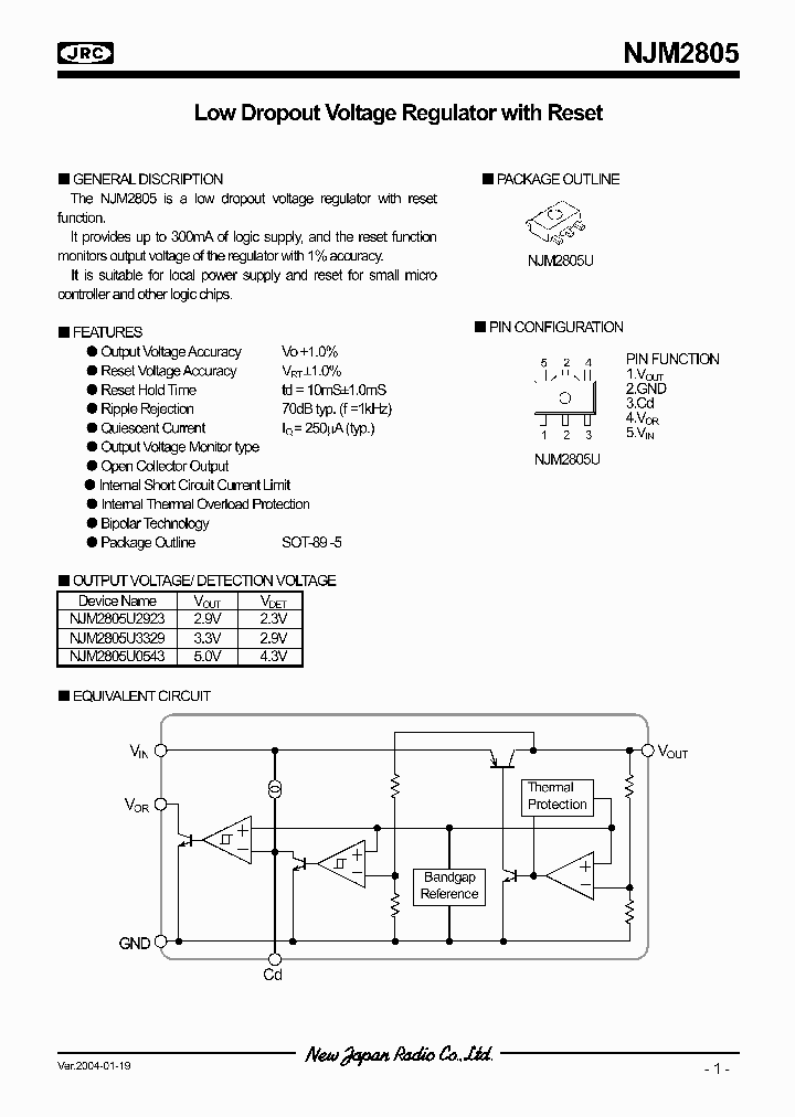 NJM2805U0543_1071230.PDF Datasheet