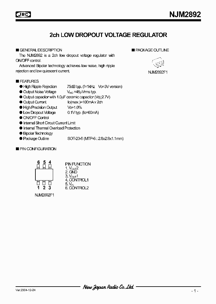 NJM2892F1-3333_1288963.PDF Datasheet