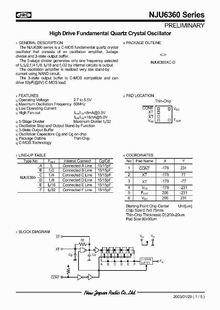 NJU6360XC-D_1289082.PDF Datasheet