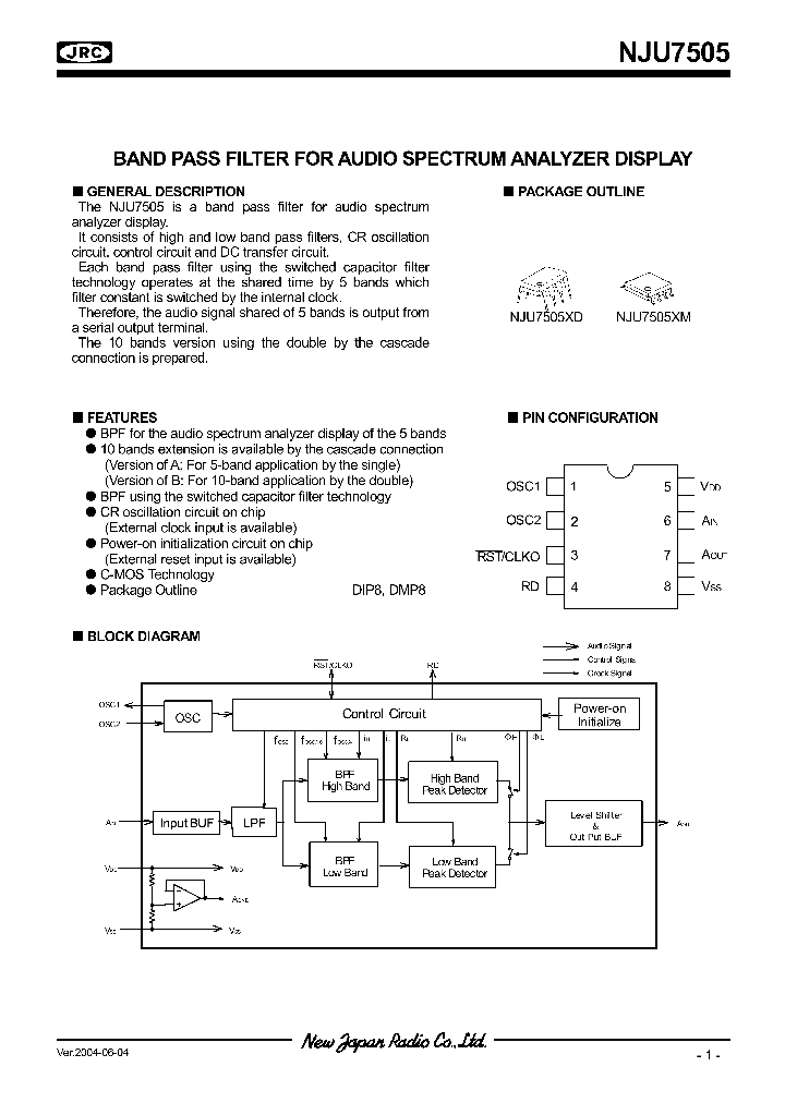 NJU7505_1131943.PDF Datasheet