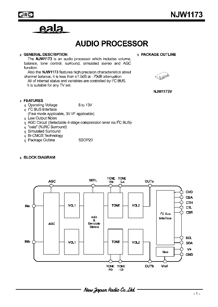 NJW1173V_1289274.PDF Datasheet