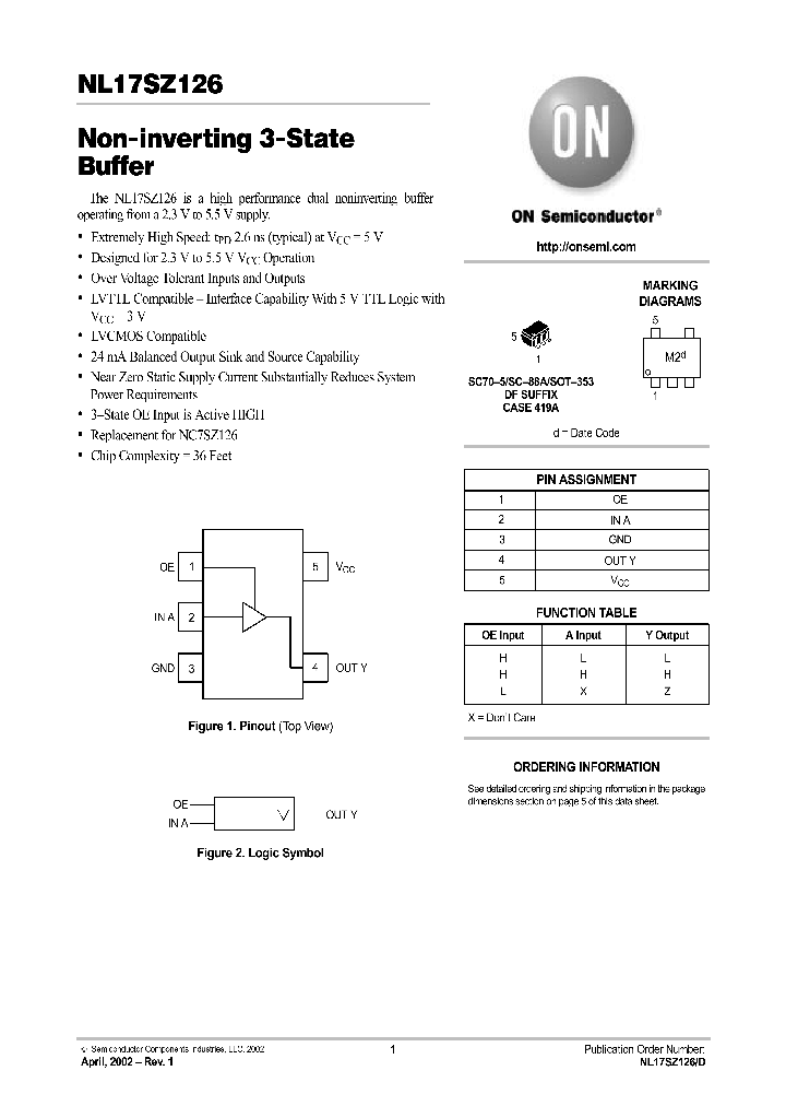 NL17SZ126_1161316.PDF Datasheet