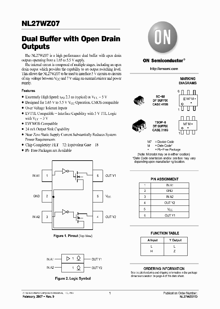 NL27WZ0707_1289334.PDF Datasheet