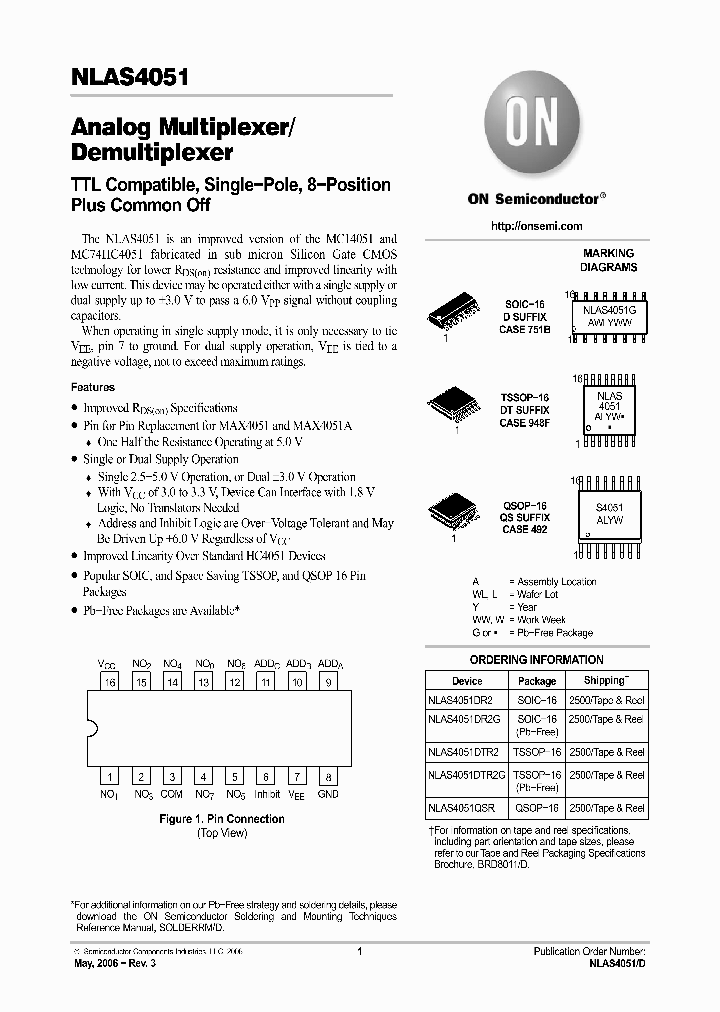 NLAS4051_759004.PDF Datasheet