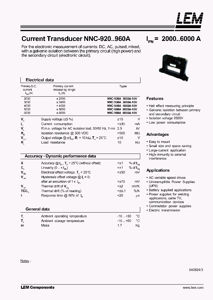 NNC-960A-6000A-10V_1289555.PDF Datasheet