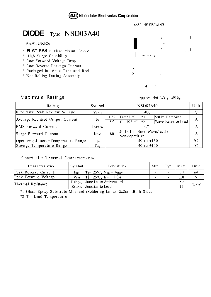 NSD03A40_1289726.PDF Datasheet
