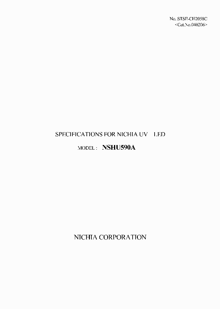 NSHU590A_1289739.PDF Datasheet