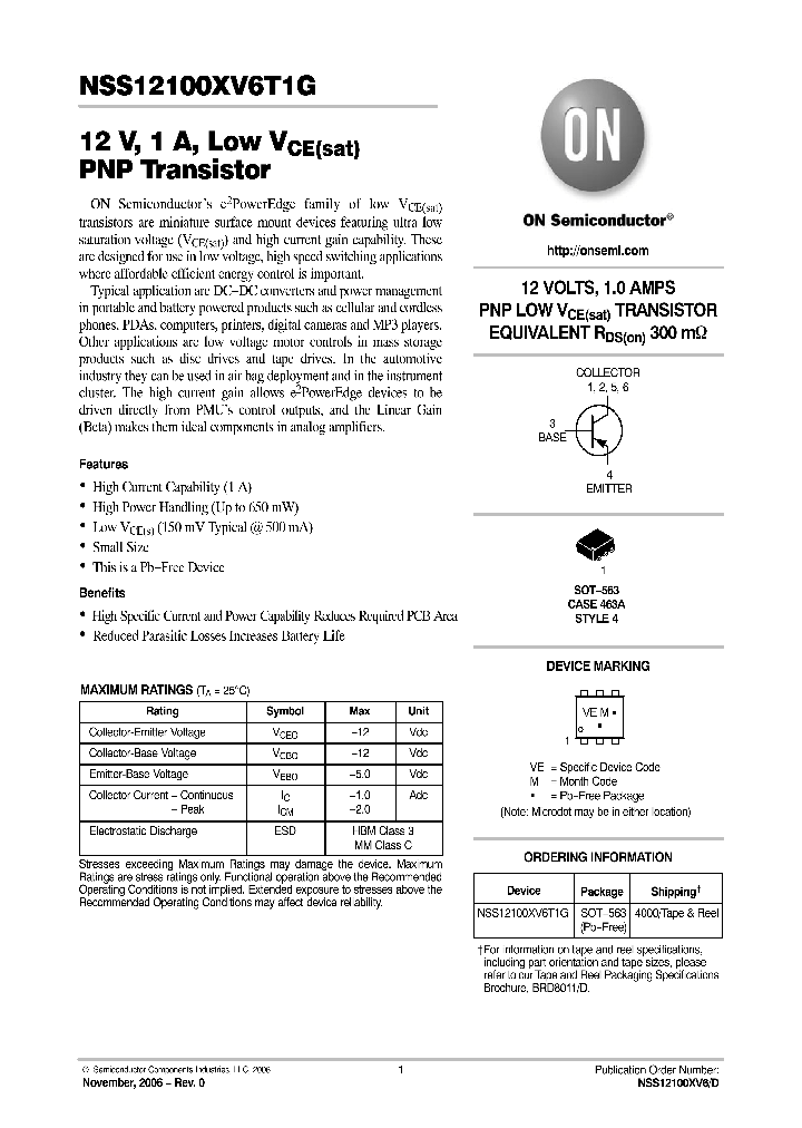 NSS12100XV6T1G_1056802.PDF Datasheet