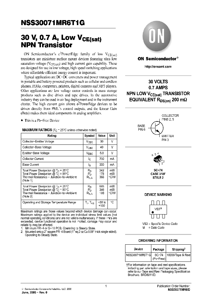 NSS30071MR6T1G_1289806.PDF Datasheet