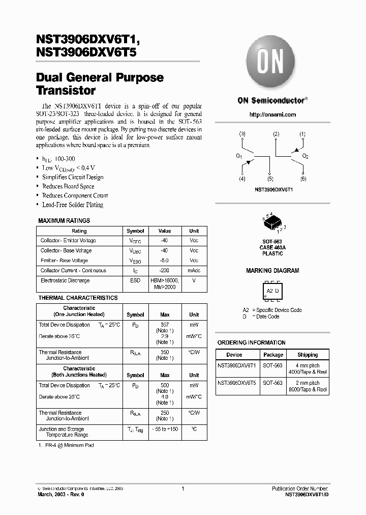 NST3906DXV6T5_1289825.PDF Datasheet