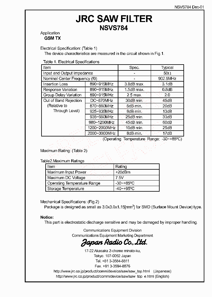 NSVS784_1096153.PDF Datasheet