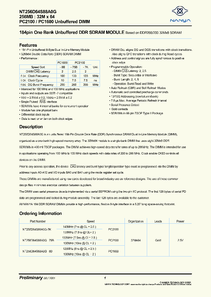 NT256D64S88A0G-7K_1289857.PDF Datasheet