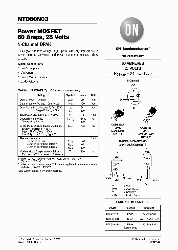 NTD60N03-1_716400.PDF Datasheet