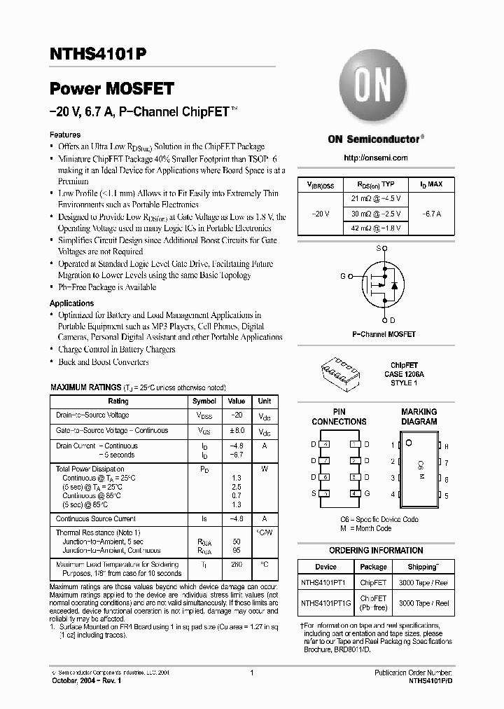 NTHS4101PT1_1120982.PDF Datasheet