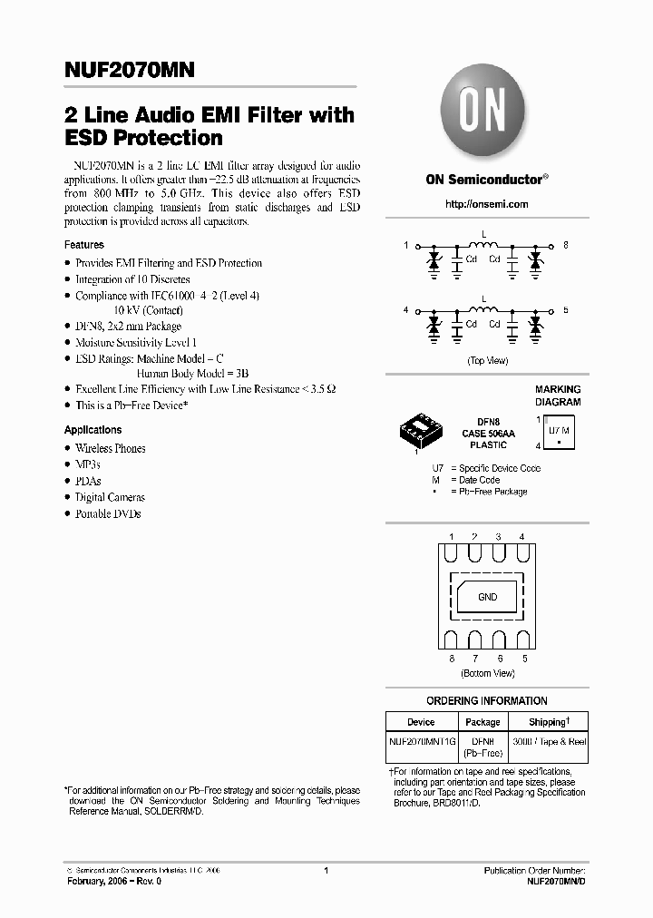 NUF2070MN_1108660.PDF Datasheet