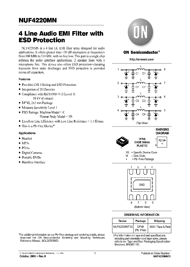 NUF4220MN_1108634.PDF Datasheet