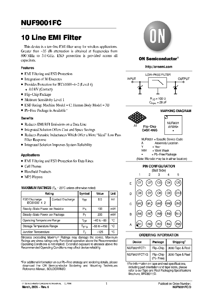 NUF9001FCT1_1108689.PDF Datasheet
