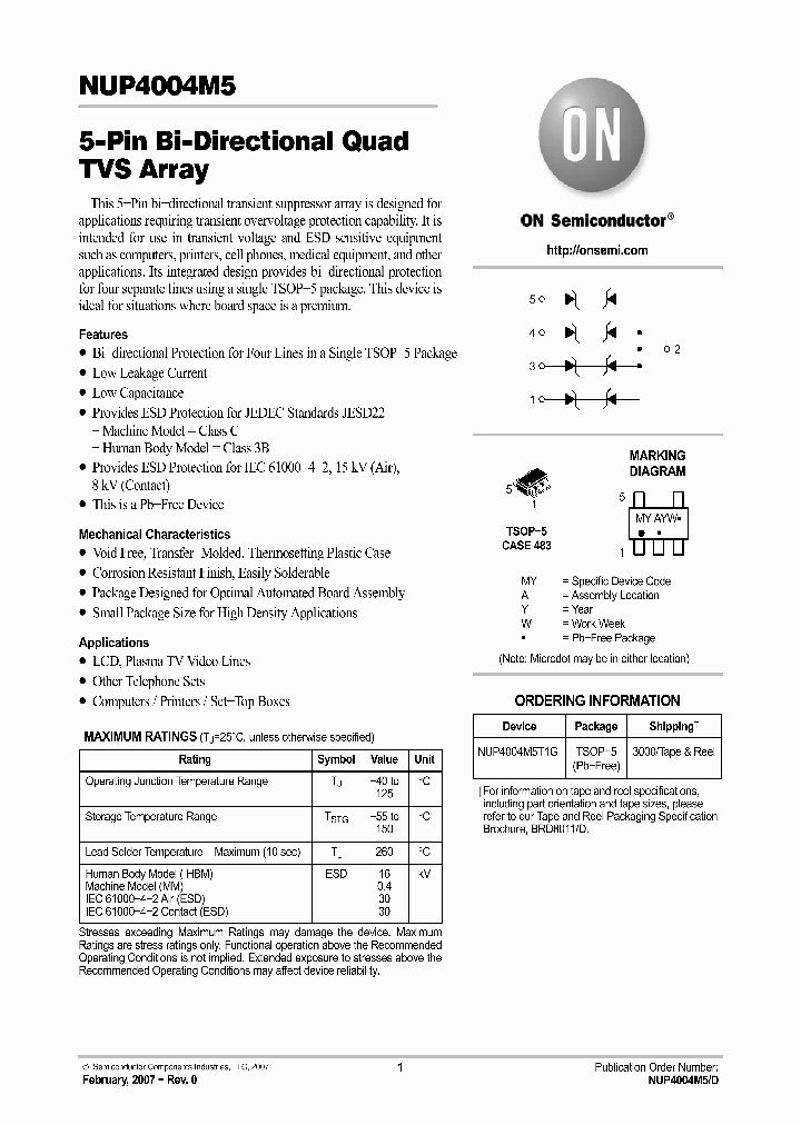 NUP4004M5_1118193.PDF Datasheet