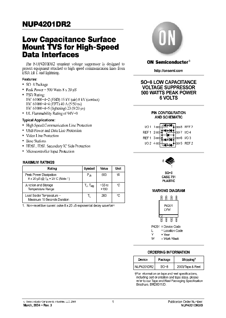 NUP4201DR2_1291606.PDF Datasheet