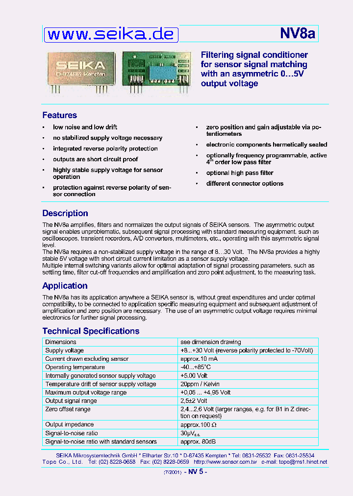 NV8A_1291629.PDF Datasheet