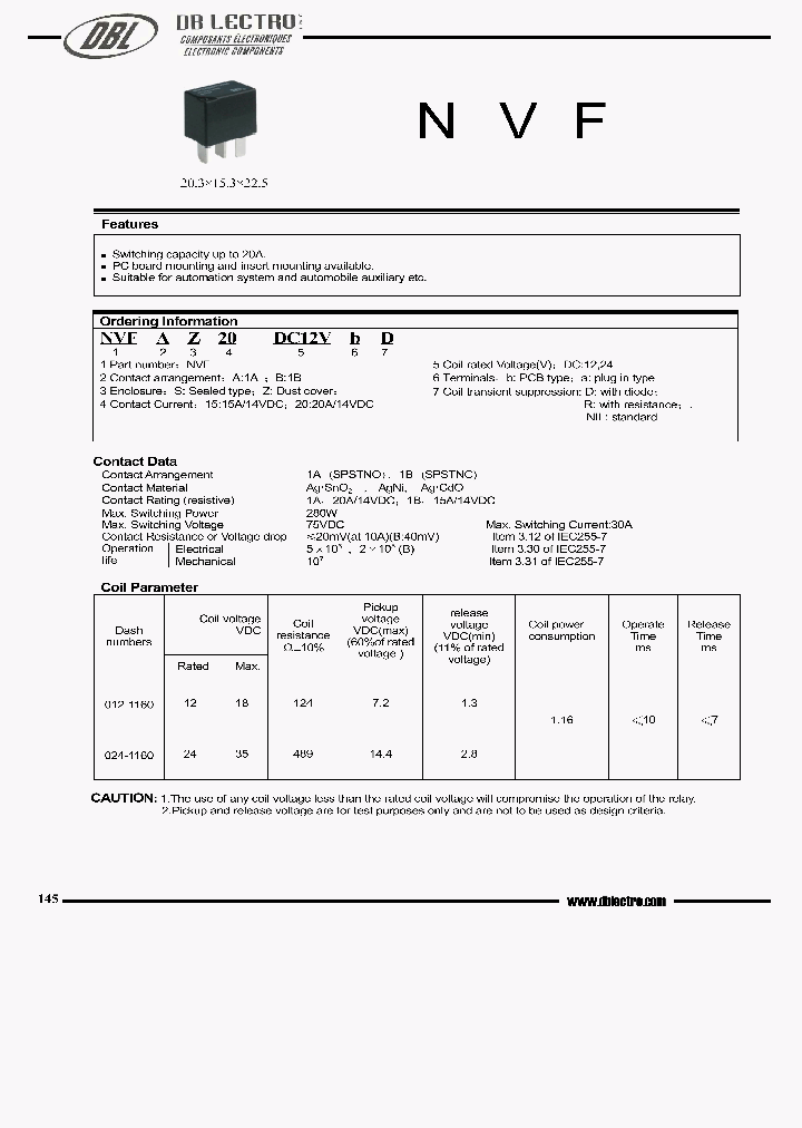 NVFAS15DC12VB_671191.PDF Datasheet