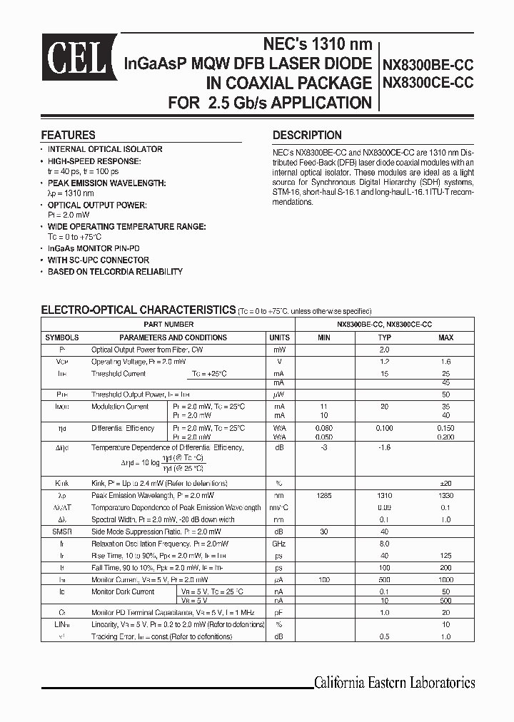 NX8300CE-CC_1291695.PDF Datasheet