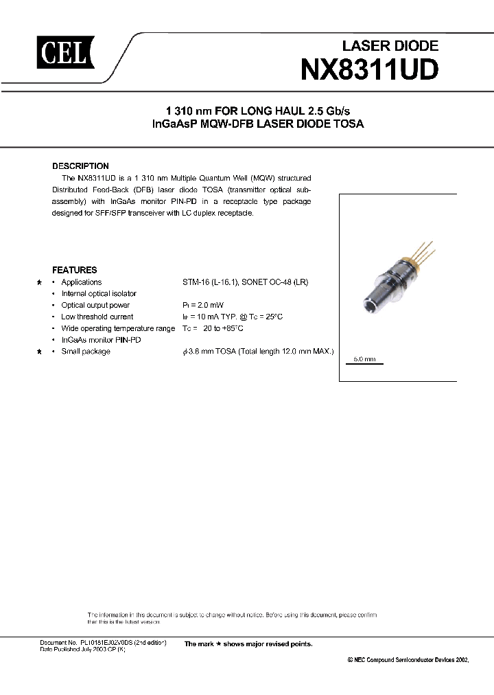 NX8312UD-AZ_1291699.PDF Datasheet