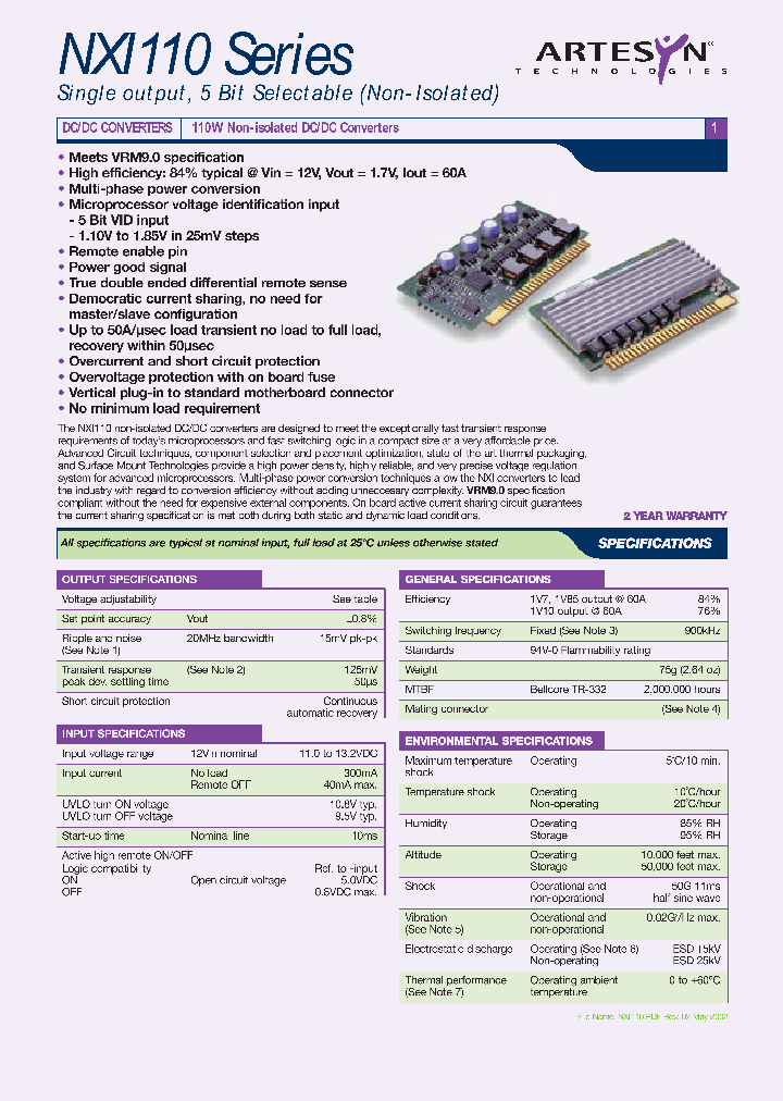 NXI110-12P1V8C_654832.PDF Datasheet