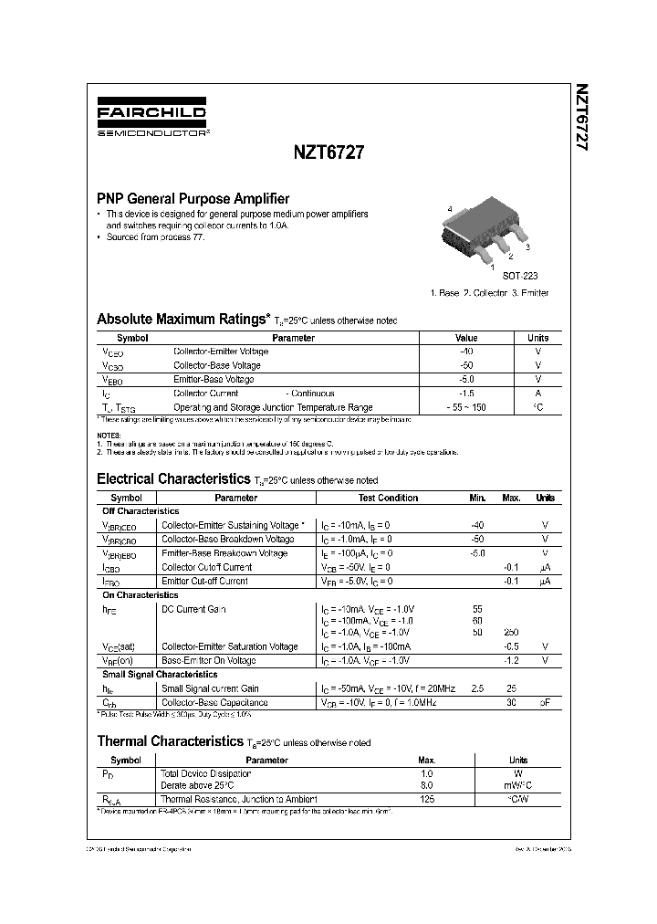 NZT6727_1053608.PDF Datasheet