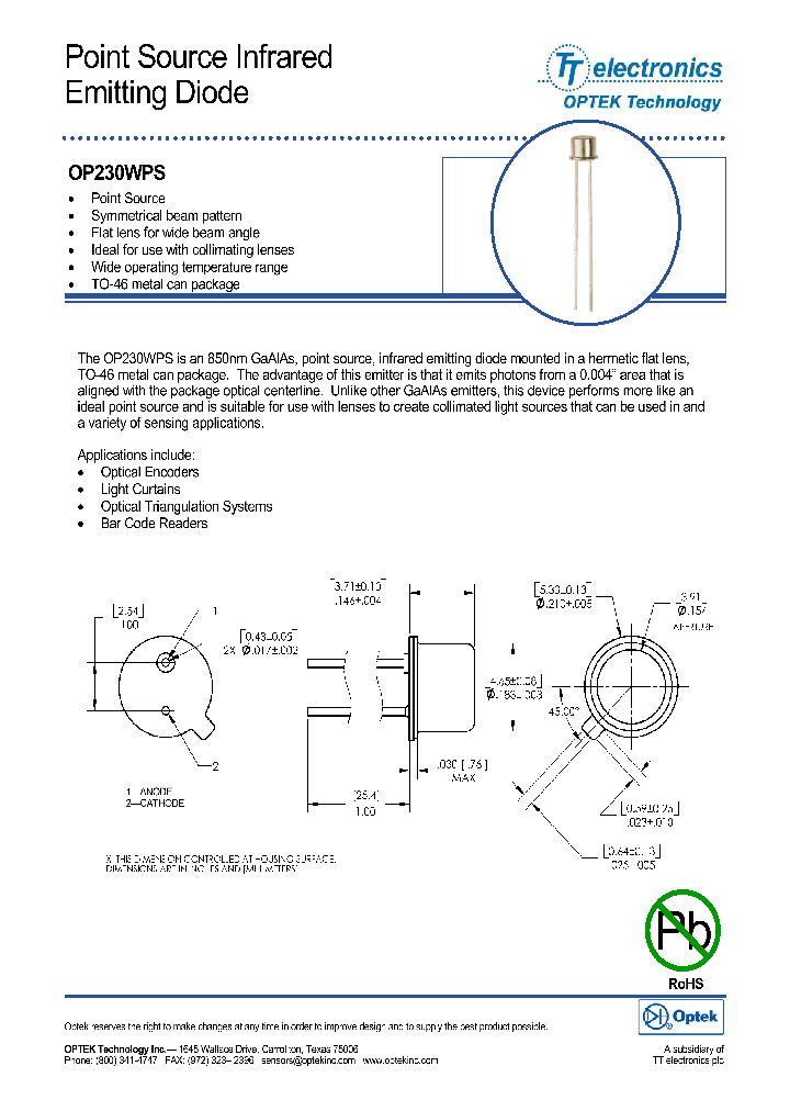 OP230WPS03_1030581.PDF Datasheet