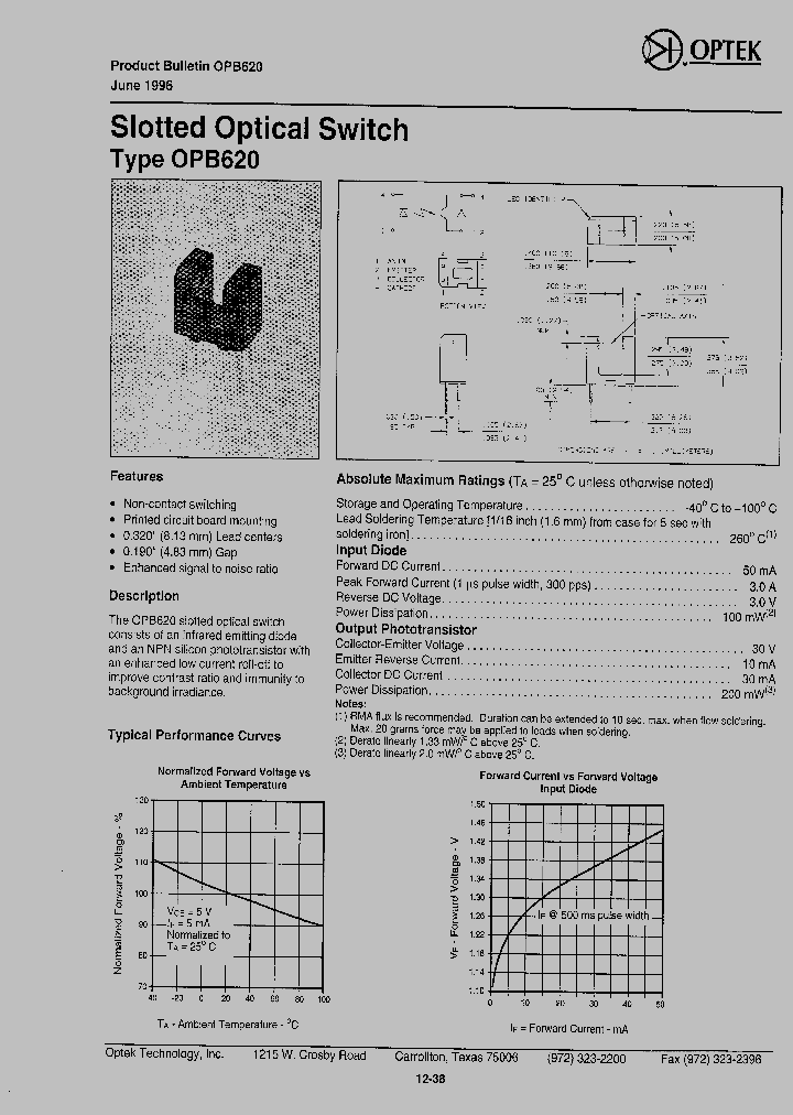 OPB620_1184900.PDF Datasheet